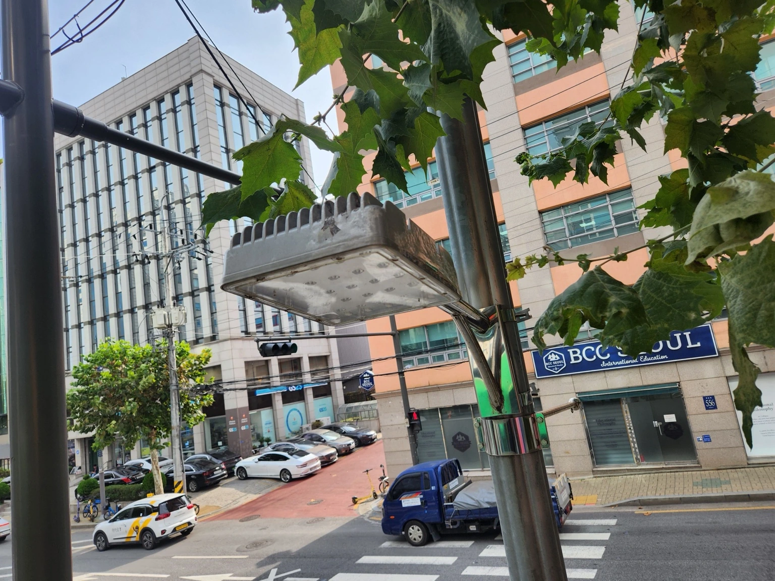 역삼동 가로등 교체 · 가로등 등기구 상세